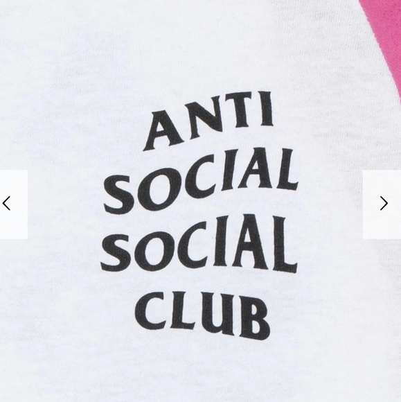 NWOT Anti Social Social Club Baseball Tee - Picture 4 of 4